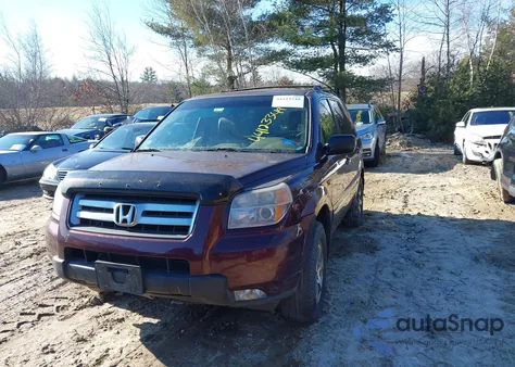 2007 Honda Pilot Ex-L from USA, damaged, VIN 5FNYF28667B024529
